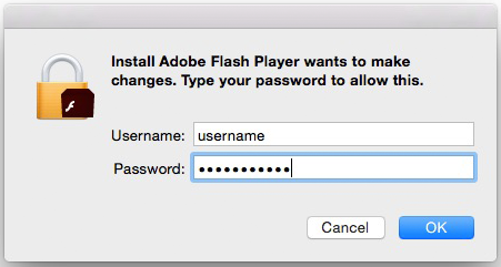 Adobe flash on chrome for mac